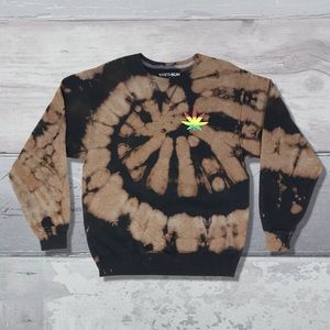 Fifth Sun Gonja Rasta Bleach Dye Tie Dye Sweater